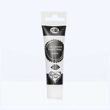 Black food colouring gel tube