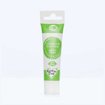 Bright green food colouring gel tube