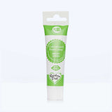 Bright green food colouring gel tube