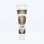 Brown food colouring gel tube