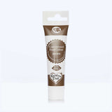 Brown food colouring gel tube