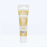 Cream food colouring gel tube