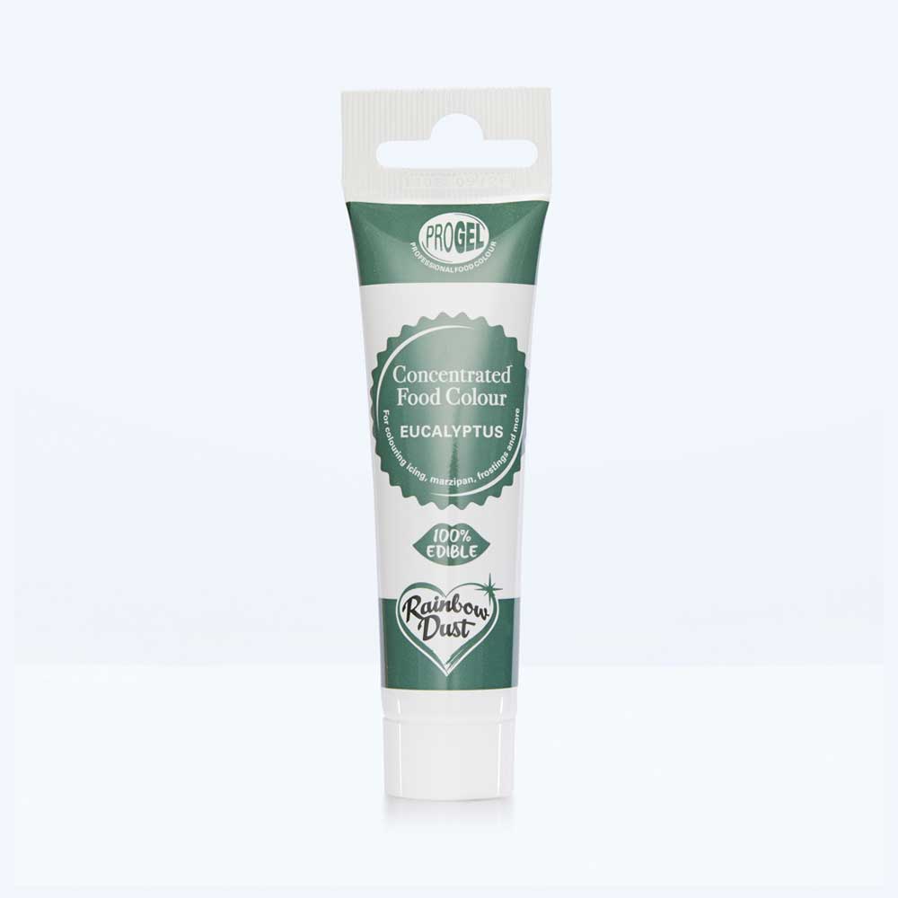 Eucalyptus food colouring gel tube