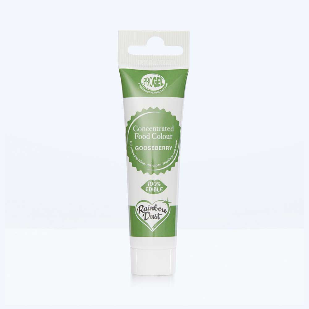Gooseberry food colouring gel tube