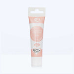 Peach food colouring gel tube