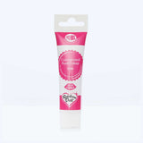 Pink food colouring gel tube