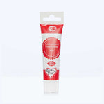 Red food colouring gel tube