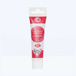 Strawberry red food colouring gel tube