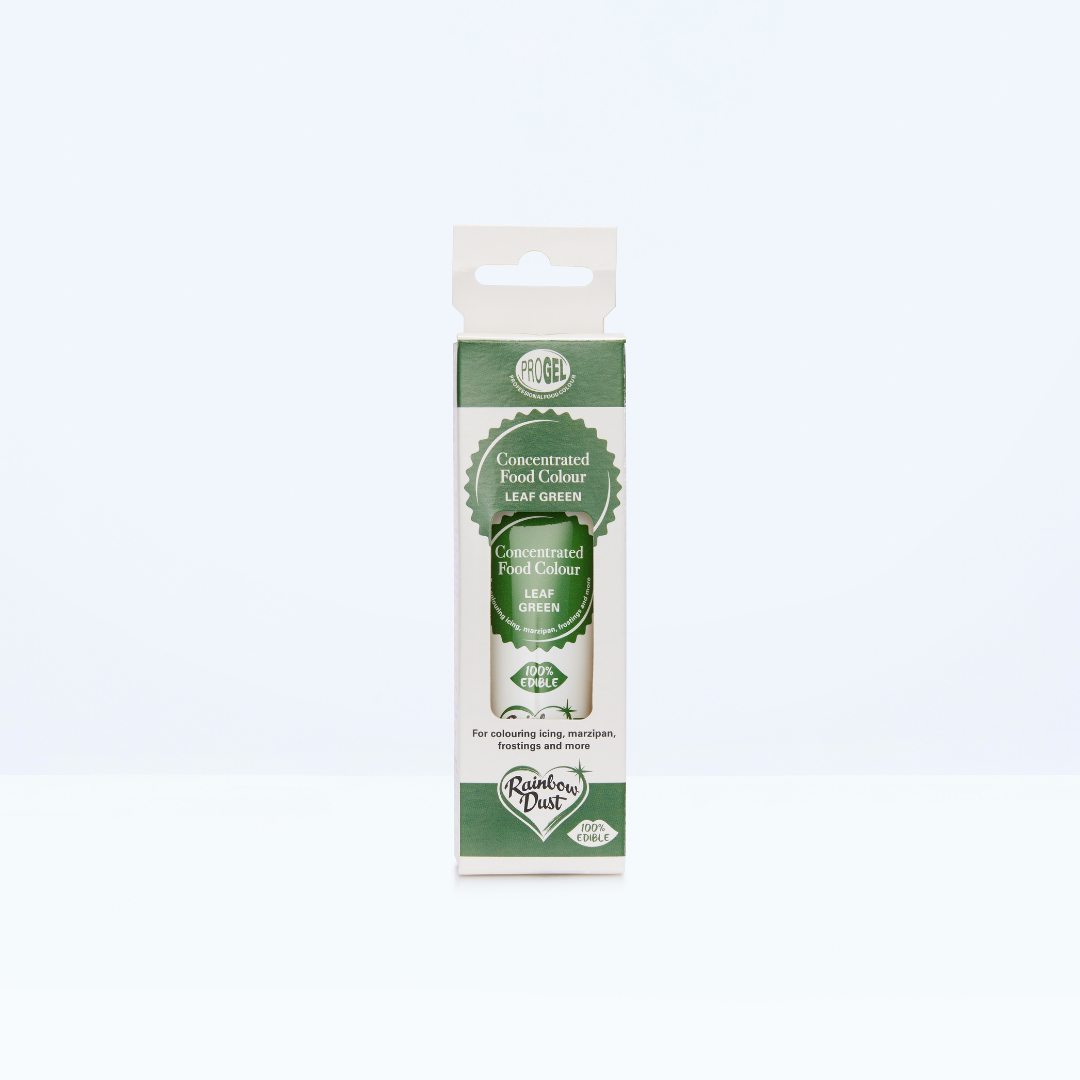 Leaf green food colouring gel tube